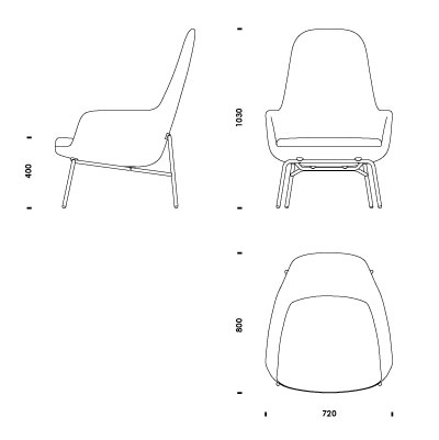 cad chair 3d eames 3D Download CAD 2D files